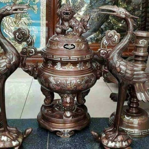 Đồ thờ cúng bằng đồng HH-0001