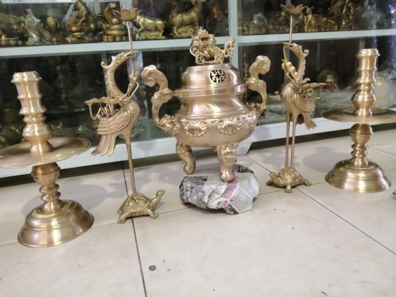 Đồ thờ cúng bằng đồng HH-0001