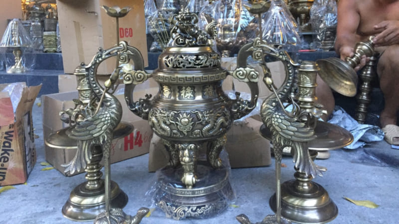 Đồ thờ cúng bằng đồng HH-0001