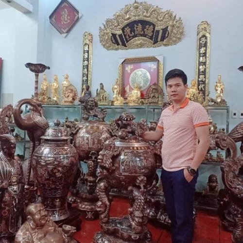 Đồ thờ cúng bằng đồng HH-0001