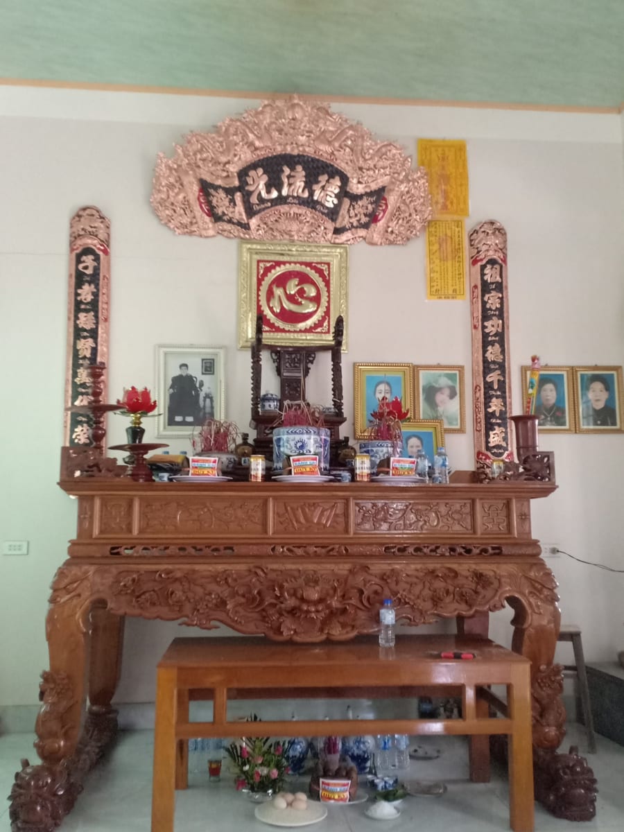 Mẫu hoành phi câu đối bằng đồng HH-0029