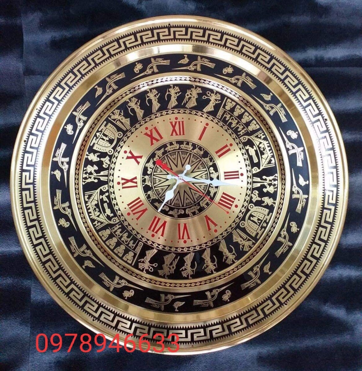Mẫu tranh trống đồng HH-0077