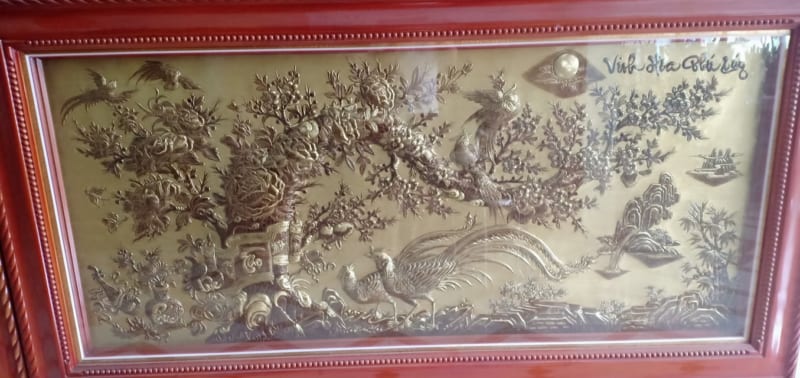 Mẫu tranh đồng mỹ nghệ HH-0053