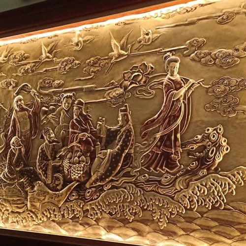 Mẫu tranh đồng mỹ nghệ HH-0053