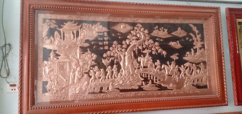 Mẫu tranh đồng mỹ nghệ HH-0053
