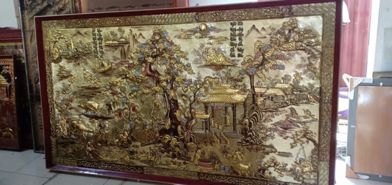 Mẫu tranh đồng mỹ nghệ HH-0053